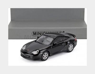 MINICHAMPS 870068174 PORSCHE - 911 996 TURBO COUPE 2000 - BLACK - 1/87 - Immagine 1 di 2