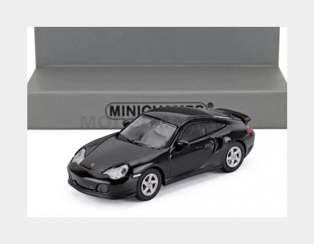 MINICHAMPS 870068174 PORSCHE - 911 996 TURBO COUPE 2000 - BLACK - 1/87 - Immagine 1 di 2