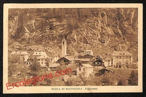 ak5162 - CARTOLINA D'EPOCA - Verbania Provincia - Macugnaga - Imagen 1 de 1