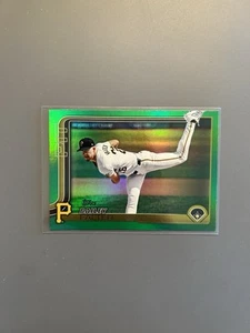 2025 Topps Series 2 BAILEY FALTER Green Foil Parallel #65/99 Pittsburgh Pirates - Picture 1 of 10