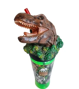 Vintage Tampa's Lowry Park Zoo Whirley Drinkworks Cup Dinosaur Top - Picture 1 of 6