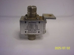 Polyphaser IS-B50LU-C0 Bulkhead Lightning Arrestor, UHF-F/F - Picture 1 of 4