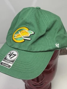 California Golden Seals ‘47 Brand Green Vintage NHL Franchise Hat Cap Sz XXL New - Picture 1 of 11