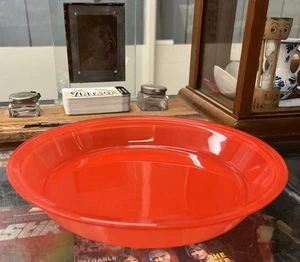 Agee Pyrex Red Glass Dish - Bild 1 von 5