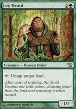 4x Ley Druid MTG 9th Edition NM Magic Regular