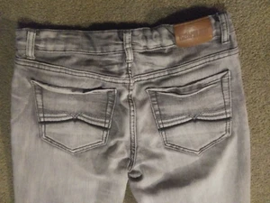 Flypaper Jeans, Boys, Silver Gray, Straight, Adjustable Waist 30x30 Size 18, EUC - Picture 1 of 8