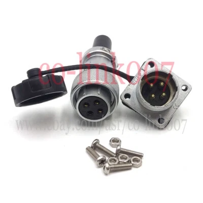 WEIPU 4pin Aviation Connector, WS20 AC DC Signal LED Industrial Equipment Plug - Image 1 of 4