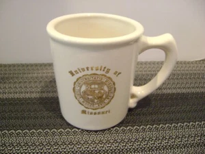 University Of Missouri Coffee Mug Cup MDCCXXX1X (1839) Purchased in 1977 - Picture 1 of 6