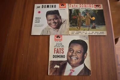 Fats Domino 3 rare Polydor German EP's  all in EX condition - Image 1 of 4