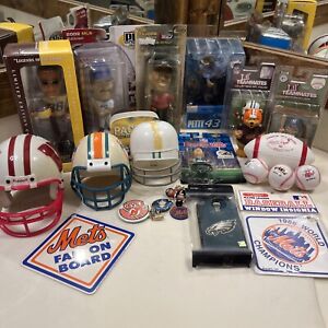 Sports Memorabilia Lot - Football, NASCAR, Golf, Baseball