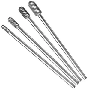 6mm-16mm Head Tungsten Carbide Rotary Burr Bur Cutter File 6mm Shank Extra Long - Picture 1 of 29