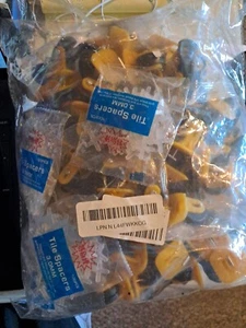 Tile Leveling System Kit Reusable 100pcs w/ spacers ~ Facite Leveling Sys. 1/16" - Picture 1 of 3