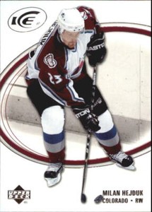 2005-06 Upper Deck Ice Hockey #23 Milan Hejduk