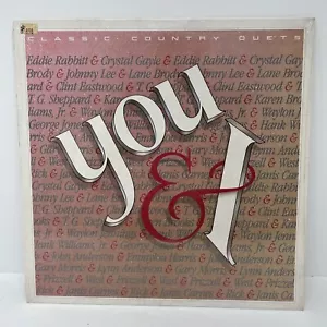 You & I - Classic Country Duets 1984 12” 33RPM LP Vinyl Record New Sealed - Picture 1 of 6