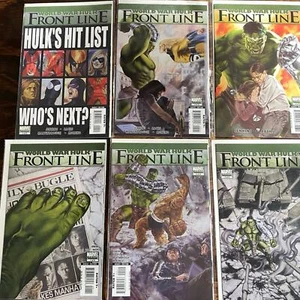 World War Hulk Frontline - Direct Edition Singles 1 -6 Jenkins Bachs etc Mint - Bild 1 von 8