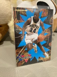 NBA 1994-95 Fleer Rookie Sensation Minnesota Timberwolves Isaiah Rider - Picture 1 of 2