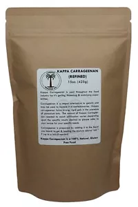 Kappa Carrageenan - Refined 15oz (425 grams) - Picture 1 of 9