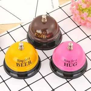 Desk Call Bell Metal Service Bell Dinner Reminder Bell Novelty Party Supplies - Picture 1 of 13