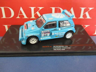 Die cast 1/43 Modellino Auto MG Metro 6R4 Rally RAC 1986 G. Fielding by Ixo - Immagine 1 di 4
