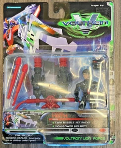 Figura Piloto Capitán Keith Voltron Black Lion Force Trendmasters 1998 NUEVO - Imagen 1 de 2