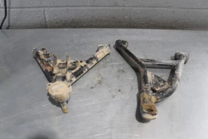 1998 HONDA FOURTRAX 300 2X4 FRONT LOWER UPPER LEFT CONTROL A ARMS ARM #4489 - Picture 1 of 4
