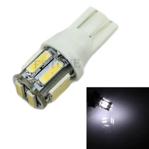 Car 10 LED 7020 SMD T10 W5W Wedge Side Light Bulb Lamp New - Picture 1 of 4
