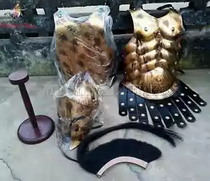 SPARTAN HELMET WITH MUSCLE ARMOR-JACKET WEARABLE COSTUM KA - Picture 1 of 3