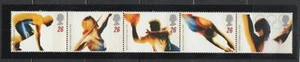 KAPPYSSTAMPS S1962 GREAT BRITAIN SG # 1930 -  1934 MINT NEVER HINGED STRIPS - Picture 1 of 1