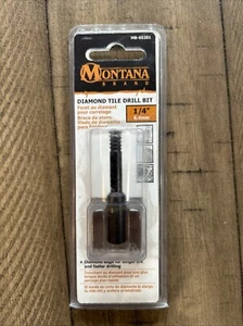 Diamond Tile Montana Brand 1/4 in. S Alloy Steel Drill Bit 1 pc - Picture 1 of 3