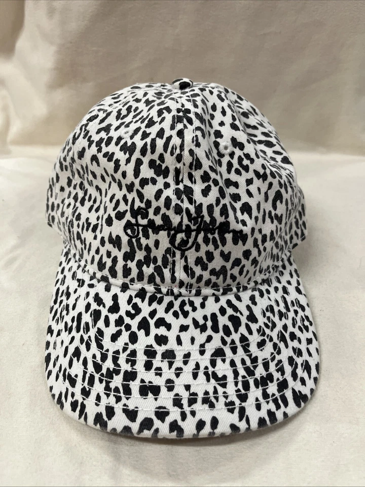 Gorra de leopardo Sean John negra blanca talla única Foto 1 de 4