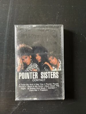 Sealed Pointer Sisters Contact Cassette Tape  - Image 1 of 4