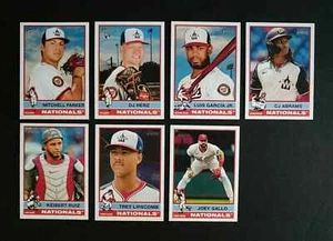 Juego de equipos de los Nacionales de Washington Topps Heritage 2025 Woods Crews RC - Imagen 1 de 2