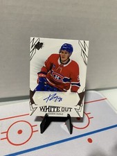 Kaiden Guhle 2022-23 SPX White Out Rookies Auto Montreal Candians RC AU