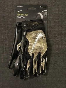 Nike NFL Vapor Jet 6.0 STS Salute To Service Camo Football Gloves Men’s Size M - Picture 1 of 2