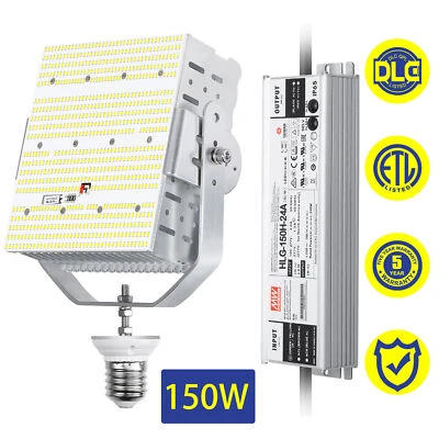 150W LED Shoebox Retrofit Kit For Industrial Warehouse Parking Lot Street Light - Image 1 of 4
