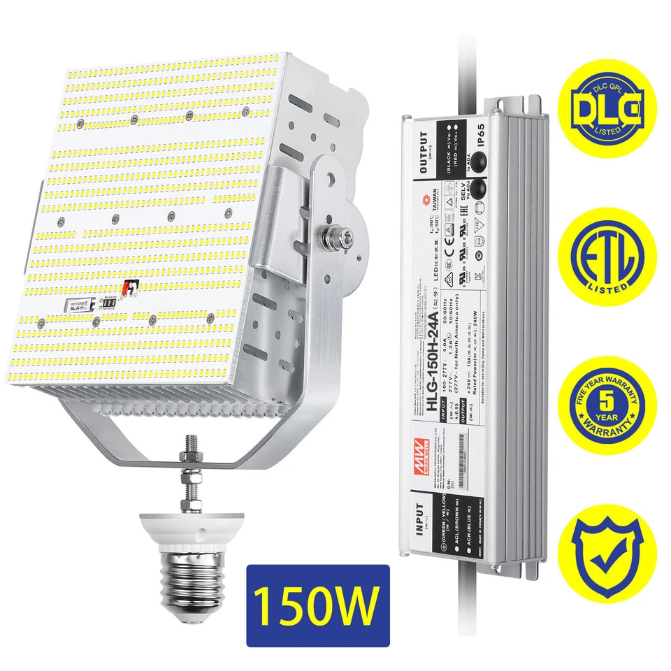 150W LED Shoebox Retrofit Kit For Industrial Warehouse Parking Lot Street Light - Image 1 of 4