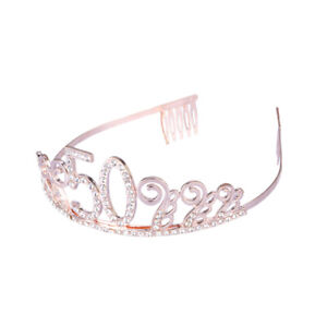 Crown Your Queen: 50th Birthday Tiara for Women