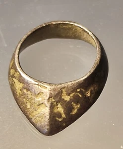ANILLO DE ARQUERO ROMANO DE PLATA EXTREMADAMENTE RARO - Imagen 1 de 13