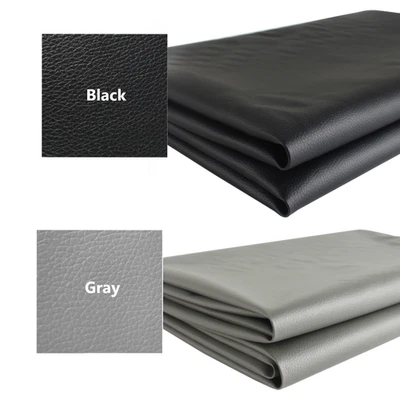 Material de vinilo para tapicería de tela de cuero sintético para reemplazo de asiento, costura artesanal Foto 1 de 4