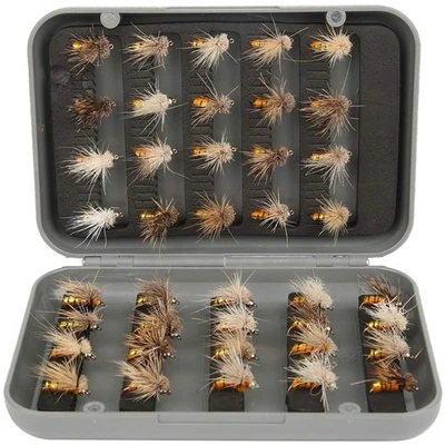 40 Stück Fliegenfischen Fliegen Kits, Fliegenfischen Köder Künstliche Köder F... - Bild 1 von 4