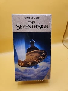 New Sealed The Seventh Sign VHS 1988 Video Tape Demi Moore Antichrist Apocalypse - Picture 1 of 4