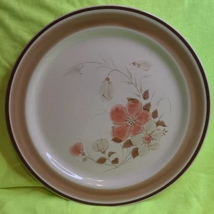 Hearthside Stoneware WATER COLORS BLUSH Round Serving Platter 12.25 Inch - Picture 1 of 3