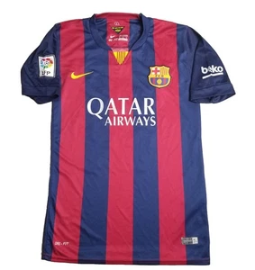 Nike FC Barcelona #10 Messi 2014/2015 Home Soccer Jersey Youth Size L - Picture 1 of 10