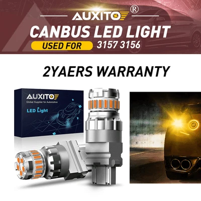 CANBUS 3157 LED ámbar intermitente luces de estacionamiento para Toyota 4Runner 03-09 Foto 1 de 4