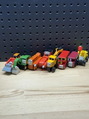 Thomas & Friends Tren de Madera Motor Alfie Thumper Bertie Bulgy Jack Lote Foto 1 de 4