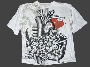 Vintage AOP Rocawear Mens Short Sleeve Shirt Size XL Hip Hop Rap Y2K - Picture 1 of 6