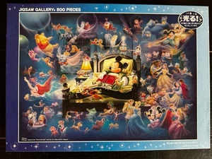 TENYO Puzzle Japan Disney Mickey's Dream Fantasy Glow In the Dark 500 Piece - Picture 1 of 3