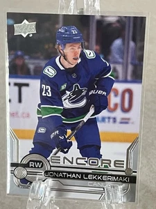 JONATHAN LEKKERMAKI--2024-25 UPPER DECK---ENCORE--CANUCKS--FREE SHIPPING - Picture 1 of 2