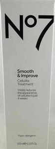 No7 Smooth & Improve Cellulite Treatment 150ml Hypo-allergenic - New - Picture 1 of 5