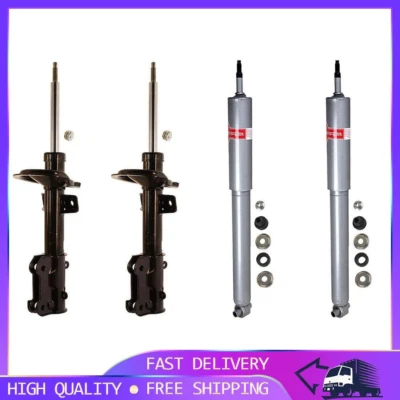 Amortiguadores delanteros traseros puntales para Ford Mustang 2014 2013 2012 2011 Foto 1 de 4